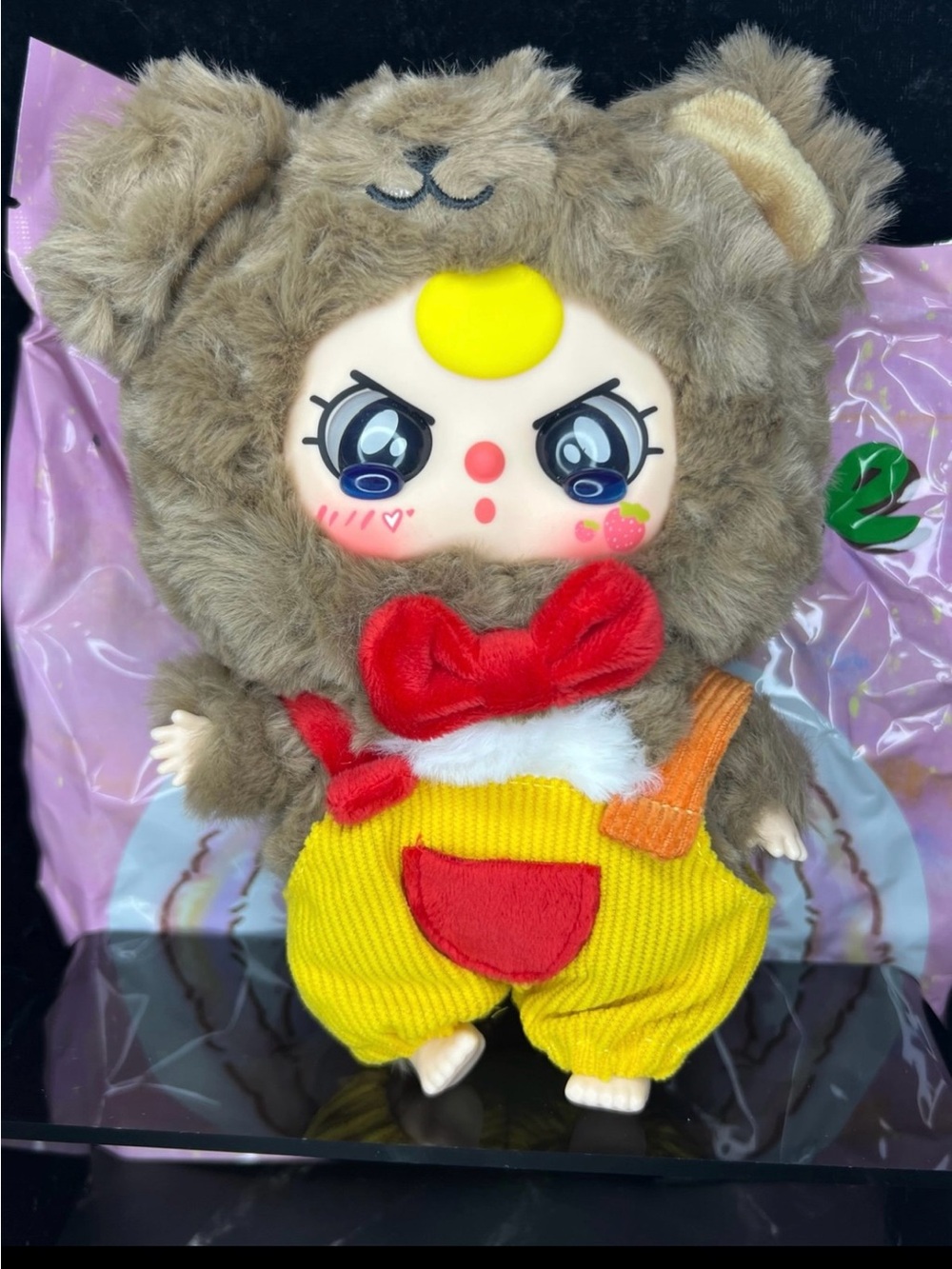 Baby Three V3 400% Secret Bear Plush w/ Card